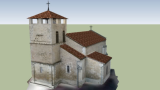 Modélisée en 3D par Patrick Sircé